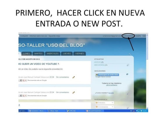 Tutorial subir video_a_blogger