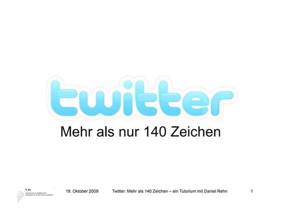 Twittertutorium