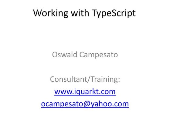 TypeScript