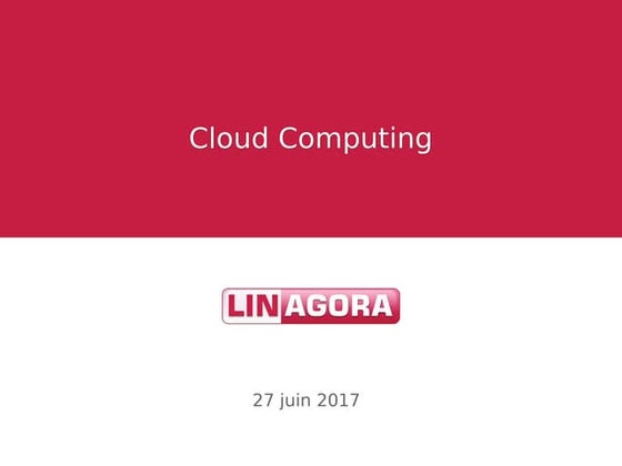 [UDS] Cloud Computing "pour les nuls" (Exemple avec LinShare)