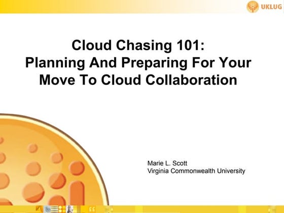 cloud session uklug