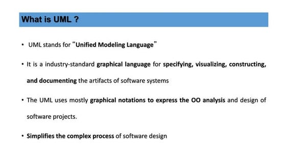Overview of UML Diagrams