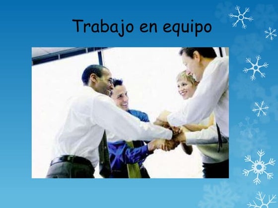 Slide share sobre Trabajo en equipo