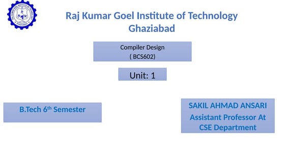 Unit 1 part1 Introduction of Compiler Design.pptx
