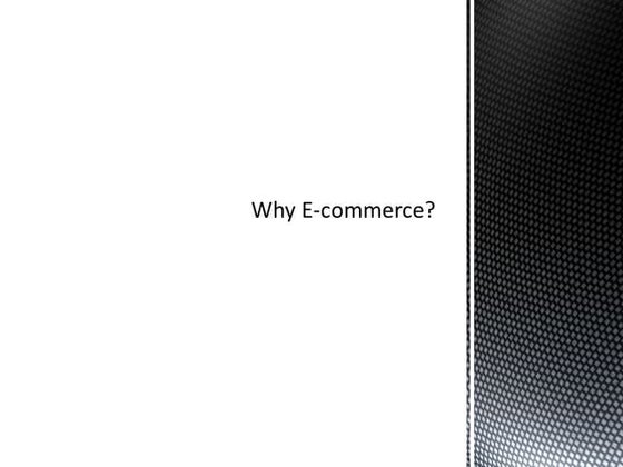 Assignment 1 - eCommerce