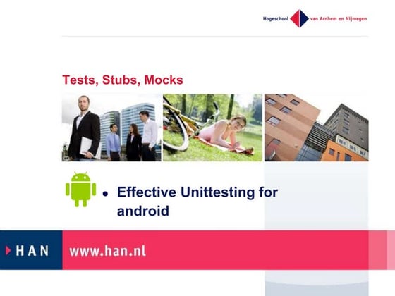 Unit Testing Android Applications