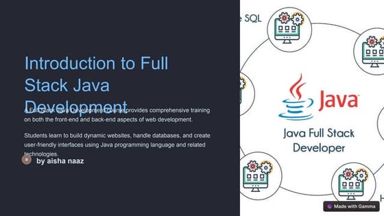 BENIFITS OF FULL STACK JAVA DEVELOPMENT COURSE