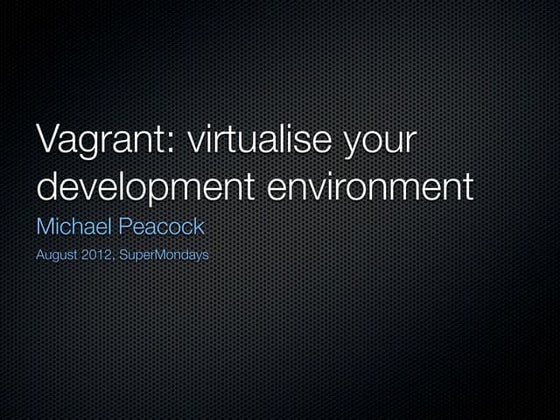 Vagrant