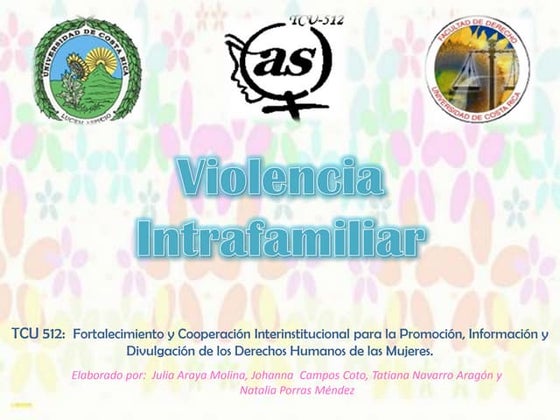 Violencia Intrafamiliar