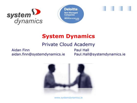 Private Cloud Academy: Backup and DPM 2010