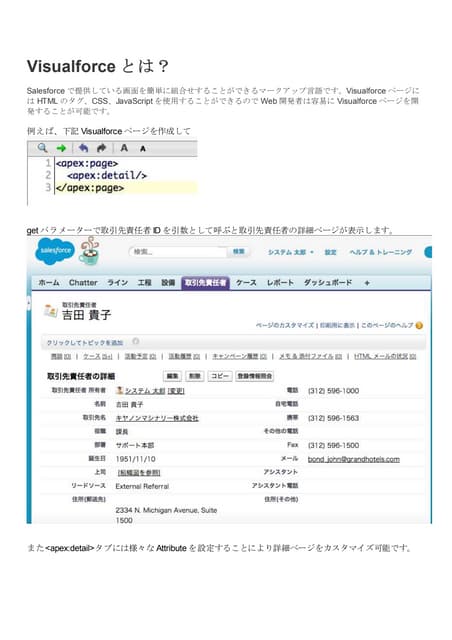 Visualforceとは