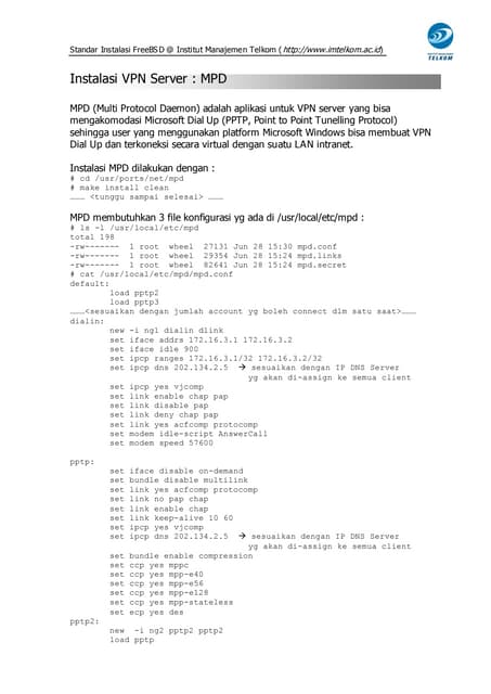 FreeBSD VPN Server