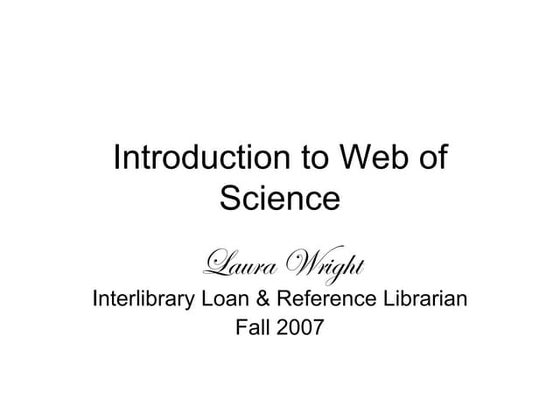 Web of Science