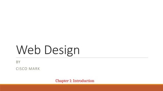 Web Design HTML for beginners and advanced learners .pptx