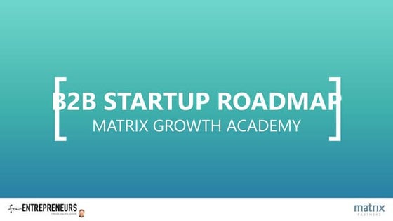 WebSummit 2018 - 9 Secrets for Startup Success