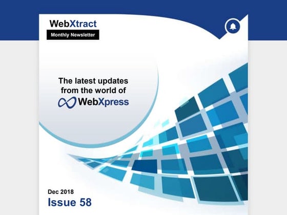 WebXtract December 2018