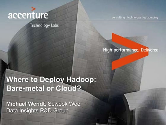 Where to Deploy Hadoop: Bare Metal or Cloud? 