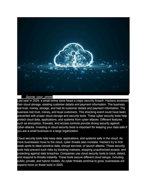 What Are the Top Cloud Security Tools for 2025_.pdf