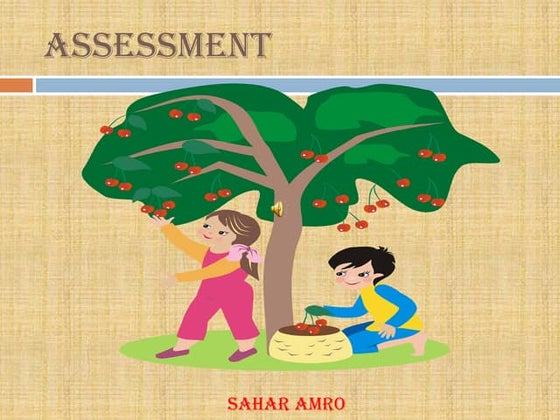 What is assessment ‫‬