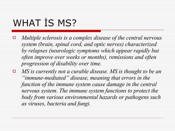 What Is Ms