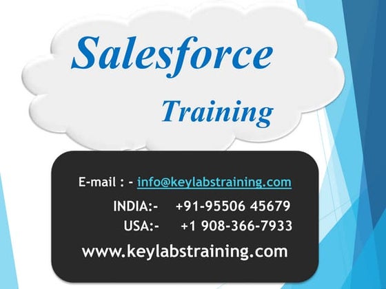 Salesforce Online Training