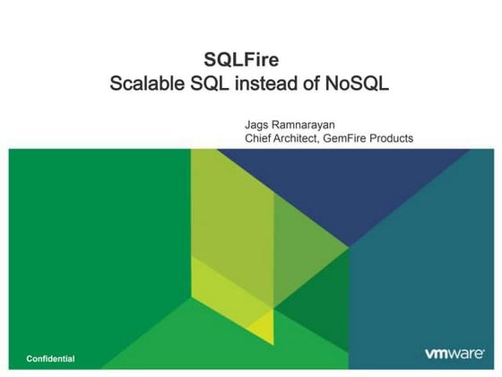vFabric SQLFire Introduction