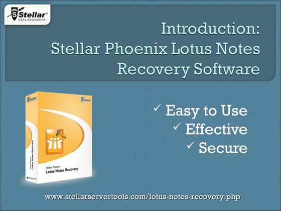 When we need this nsf file recovery tool 