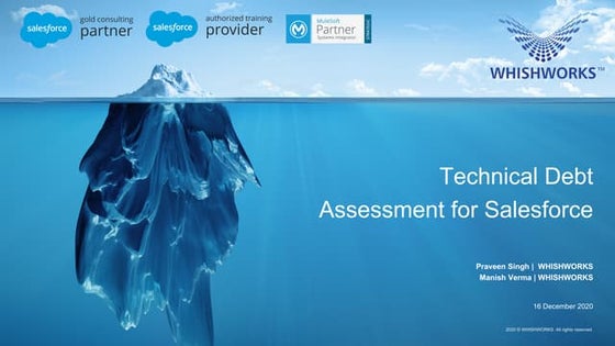 Performing a successful technical debt assessment in Salesforce