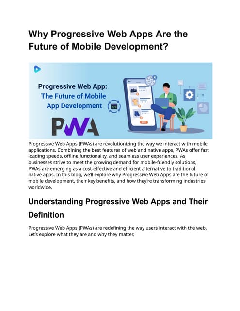How Progressive Web Apps Are Shaping the Future of Mobile Experiences
