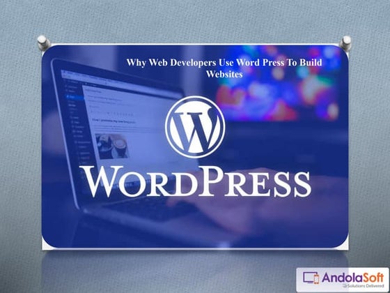 Why web developers use word press to build websites