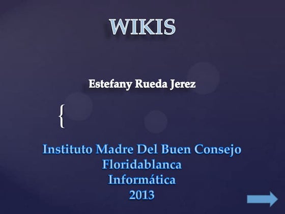 Presentación WIKI