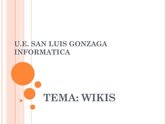 Wikis micasls