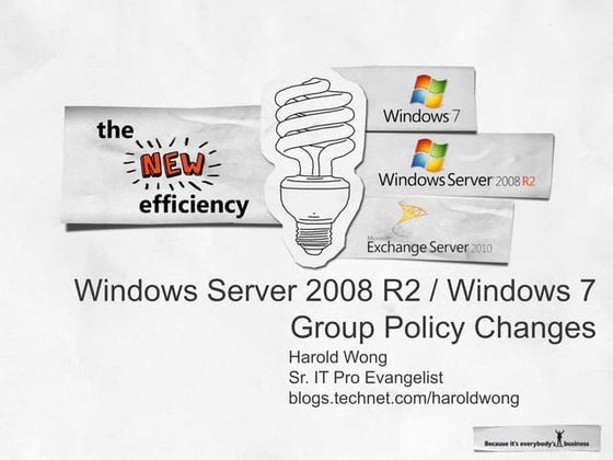 Win Connections   Group Policy Changes (Harold W)