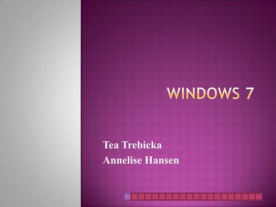 Windows 7 project.pptx
