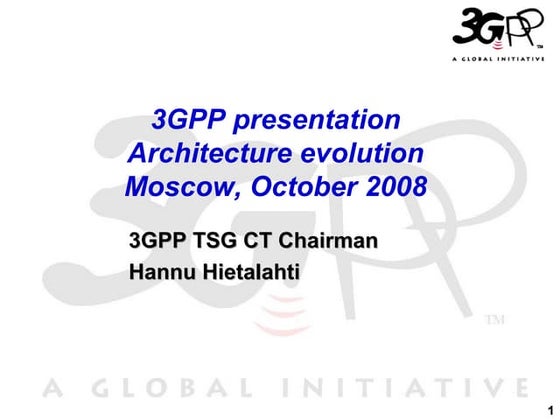 Wireless communication netwrks.unit 5...3gpp architecture evolution