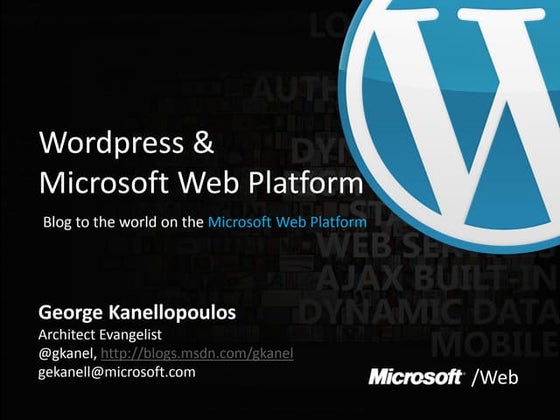 Word camp microsoft web platform