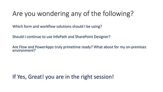 Workflows and Forms in Microsoft world - when to use what