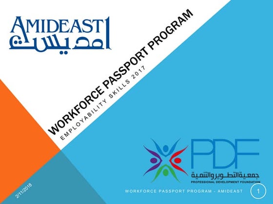 Workforce passport program -  session 13 CV writing