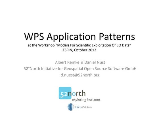 WPS Application Patterns