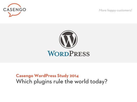 Which plugins rule the world? 