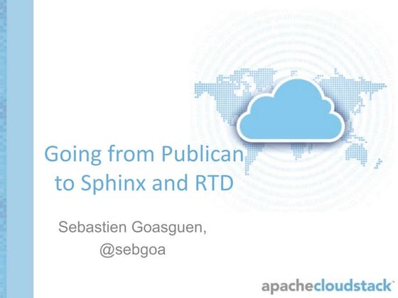 Moving from Publican to Read The Docs