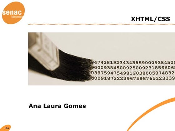 xhtml e css