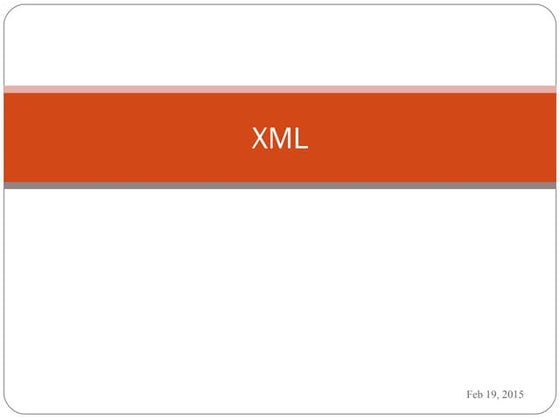 Xml