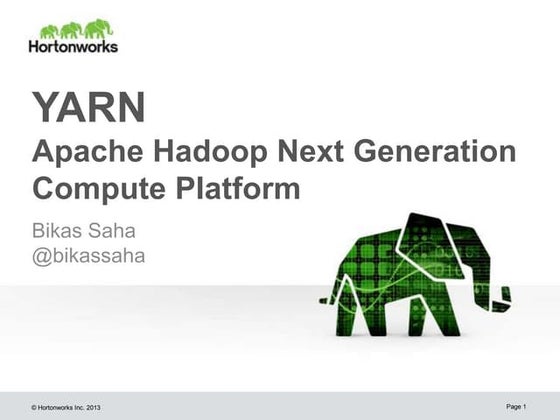 Apache Hadoop YARN: Understanding the Data Operating System of Hadoop