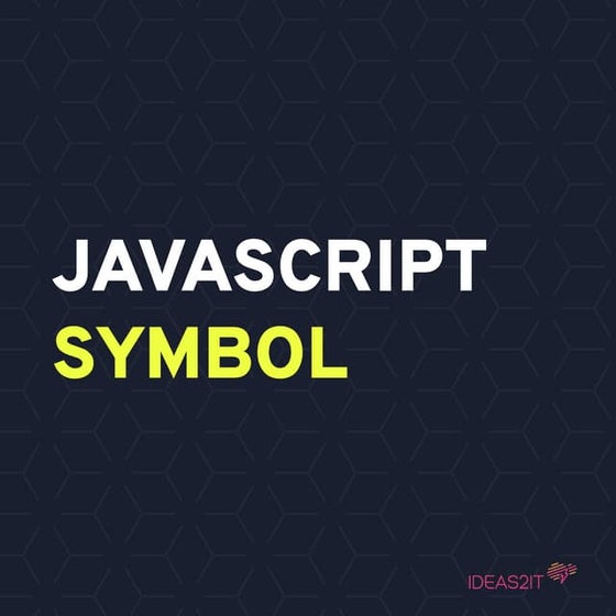 JavaScript symbols
