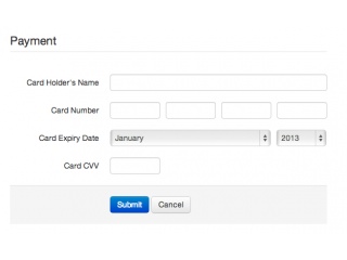 Credit Card Payment Form #2