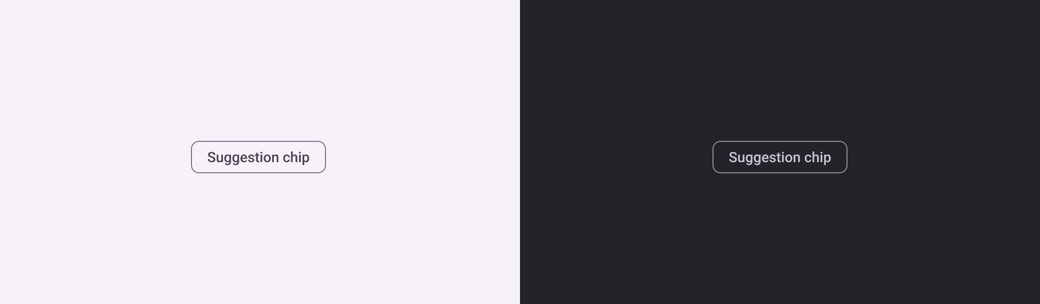 Suggestion chip image