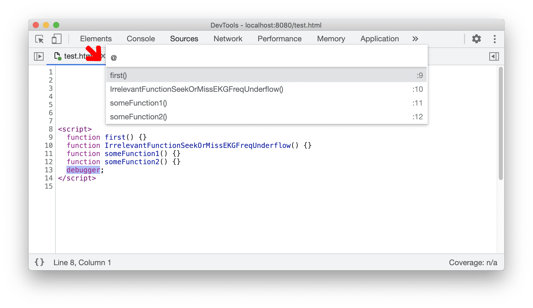 Verbeterde overzicht van HTML-bestanden