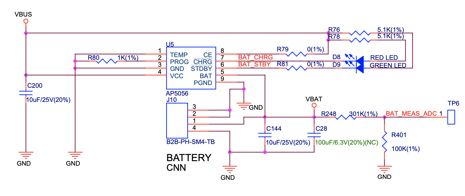 ESP32-S3-Korvo-2 V3.1 - Power Supply from a Battery