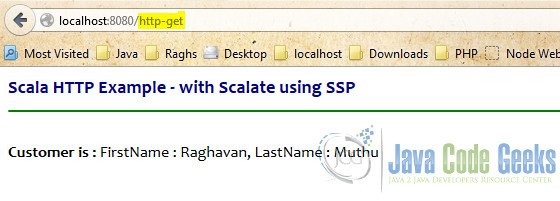 HTTP Get - Output